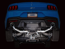 Load image into Gallery viewer, AWE 2024 Ford Mustang GT Fastback S650 RWD Track Edition Catback Exhaust w/ Dual Chrome Silver Tips