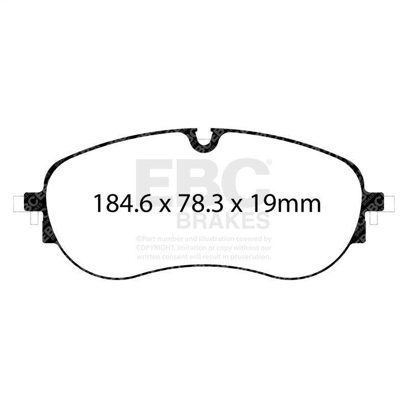 EBC 2021+ Audi Q4 e-tron Front Ultimax Brake Pads