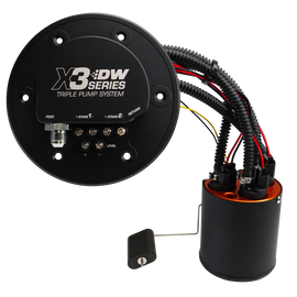 DeatschWerks 98-04 Ford Mustang X3 Module with DW430C Pumps and Install Kit