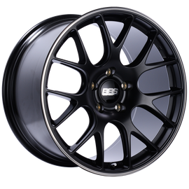 BBS CH-R 20x11.5 5x130 ET47 CB71.6 Satin Black Polished Rim Protector Wheel