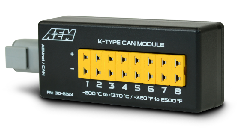 AEM 8 Channel K-Type Thermocouple EGT CAN Module