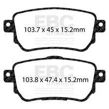 Load image into Gallery viewer, EBC 2021+ Nissan Rogue Sport Yellowstuff Rear Brake Pads