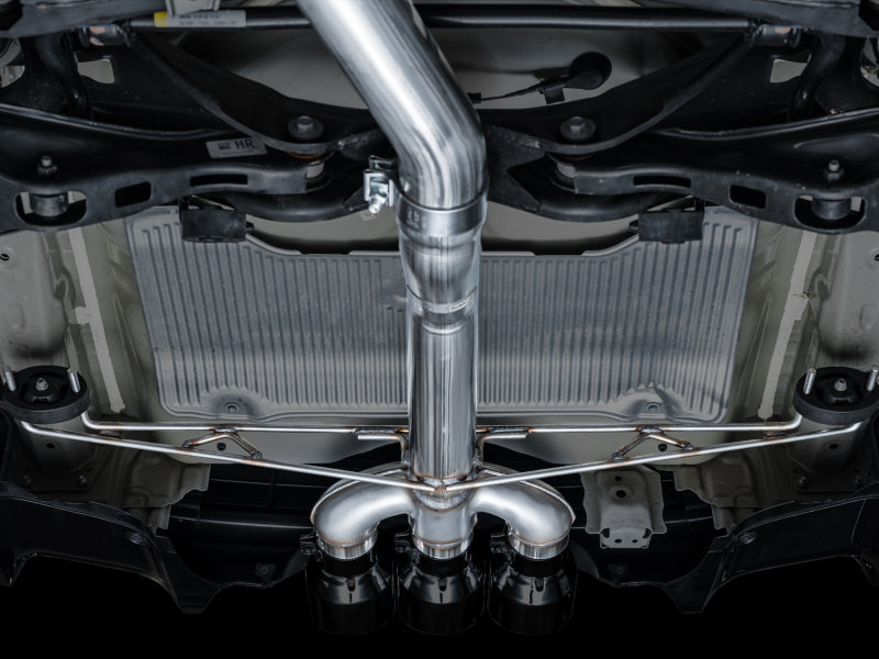 AWE Tuning 2024 Acura Integra Type S DE5 FWD Track Edition Exhaust w/ Triple Diamond Black Tips