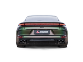 Akrapovic 2024+ Porsche Panamera Slip-On Line (Titanium) w/ Carbon Tips: Requires V6 or V8 fit kit