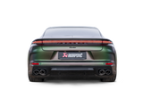 Akrapovic 2024+ Porsche Panamera Slip-On Line (Titanium) w/ Carbon Tips: Requires V6 or V8 fit kit