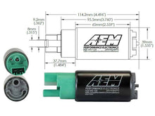 Load image into Gallery viewer, AEM 340LPH 65mm Fuel Pump Kit w/o Mounting Hooks - Ethanol Compatible