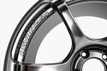 Load image into Gallery viewer, Advan RG-4 17x8.0 / +37 / 5x114.3 - Racing Hyper Black &amp; Ring