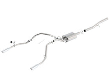 Load image into Gallery viewer, Borla 14 Silv/Sierra 1500 EC Std/CC Short 143.5in WB S-Type Single Split Rear Exit Cat-Back Exhaust