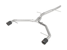 Load image into Gallery viewer, aFe 17-19 Audi A4 (L4-2.0L) MACH Force-Xp Stainless Steel Axle-Back Exhaust System - Carbon Tip