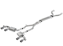 Load image into Gallery viewer, Borla 17-18 Chevrolet Camaro ZL1 6.2L V8 S Type Catback Exhaust w/ Dual Mode Valves CF Black Anod