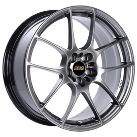 BBS RF 18x8 5x112 ET45 Diamond Black Wheel -82mm PFS/Clip Required